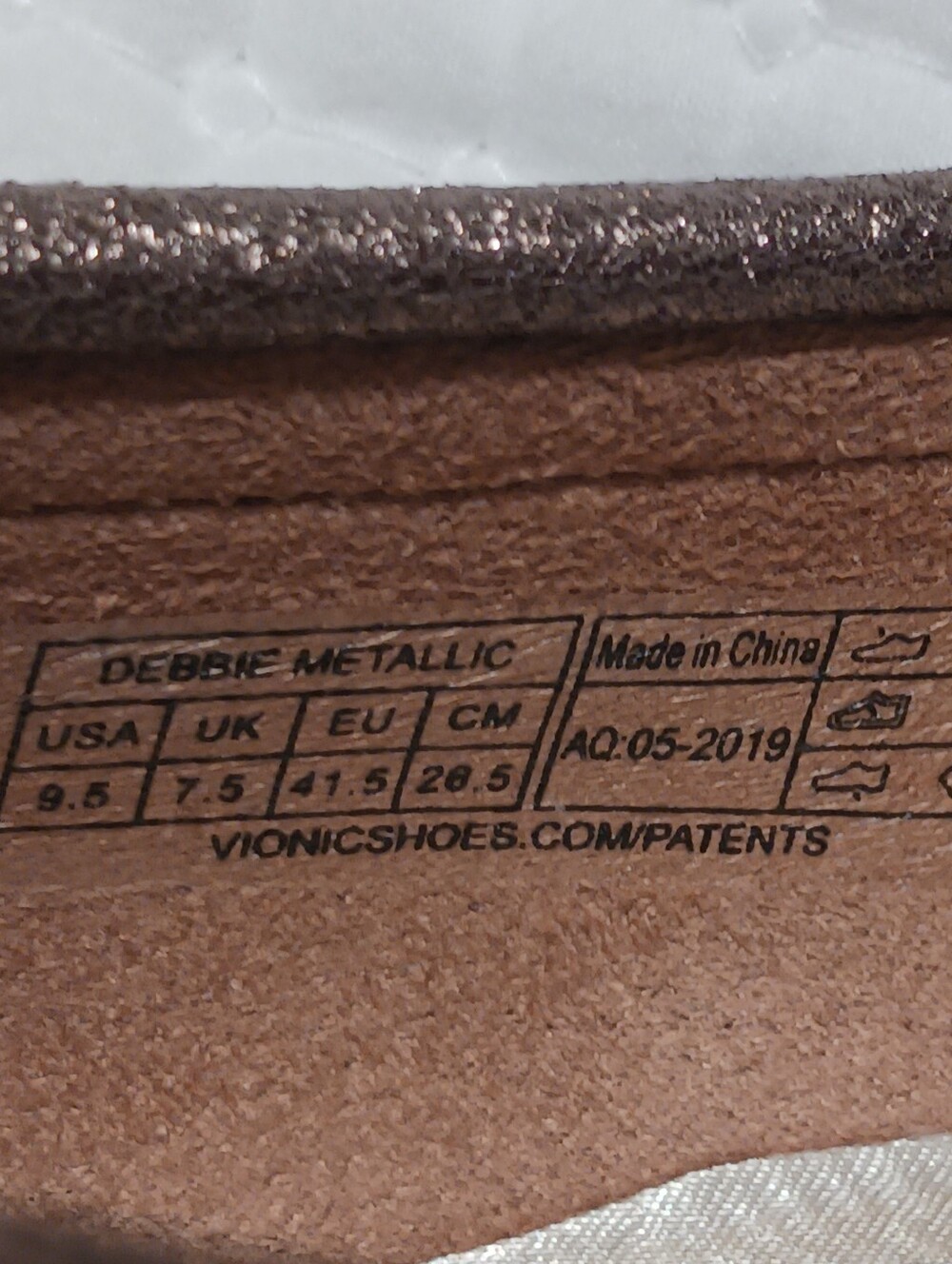 Vionic Debbie Metallic Moccasin Driving Loafer Bronze - Picture 13 of 13